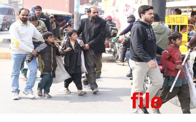 بھکاریوں کیخلاف کریک ڈائون تیز