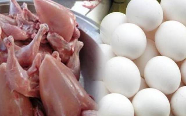 برائلر گوشت مہنگا،فارمی انڈوں کی قیمت میں بڑی کمی