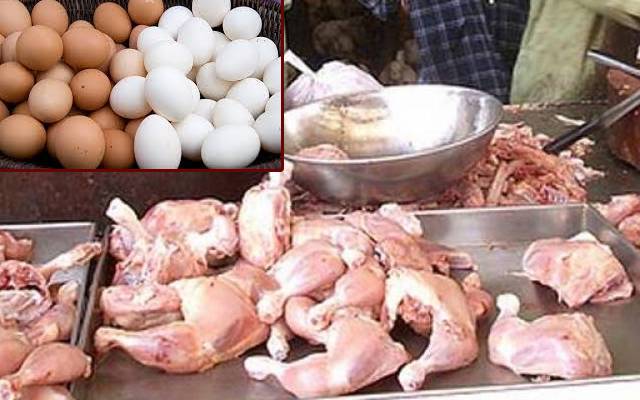 فارمی انڈوں کیساتھ برائلر گوشت بھی مہنگا