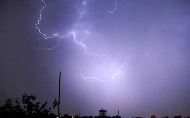 گرج چمک کے ساتھ بارش کی پیش گوئی ، الرٹ جاری