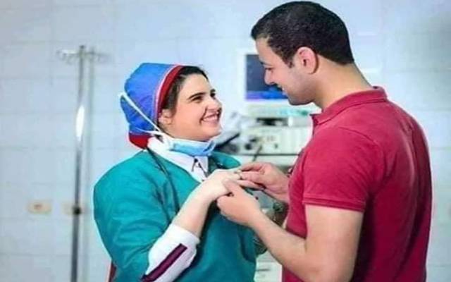 کورونا مریض علاج کرنیوالی ڈاکٹر پر دل ہارگیا