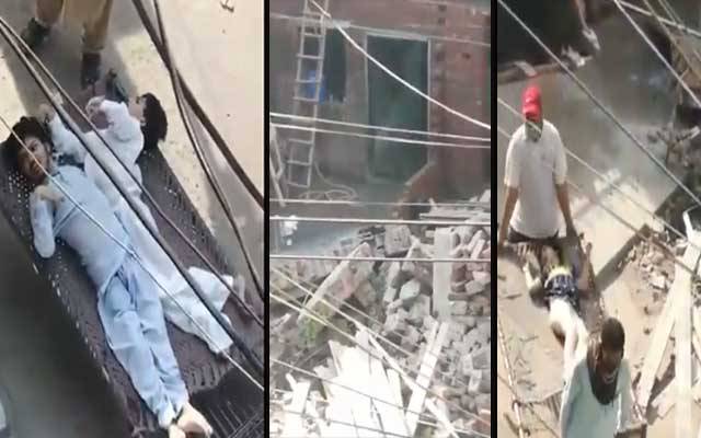 ایل ڈی اے اور پولیس نے معذور بچوں کا گھر گرا دیا