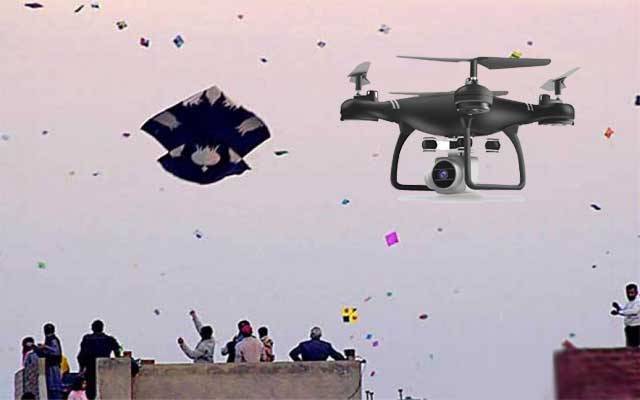 ڈرون کیمروں سے پتنگ بازوں کو پکڑنے کا فیصلہ