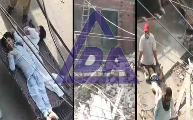 معذور بچوں کو نکال کر گھر مسمار کرنے پر ایل ڈی اے کا دوہرا معیار