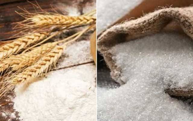 چینی اور آٹا بدستور نایاب
