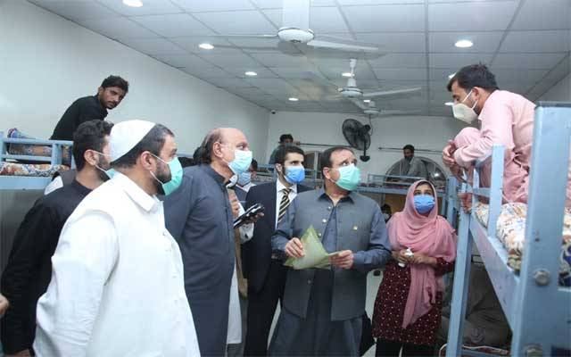 عثمان بزدار کا اچانک پناہ گاہ کا دورہ