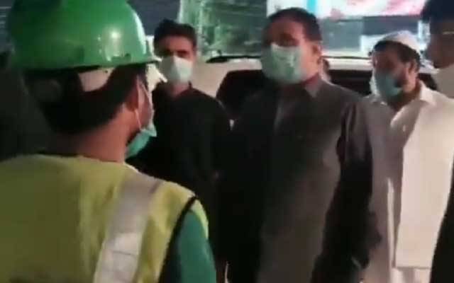 عثمان بزدار کا فردوس مارکیٹ انڈرپاس منصوبے کا اچانک دورہ