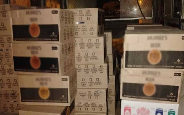 چینی باشندہ گرفتار، بڑی مقدار میں غیر ملکی شراب برآمد 
