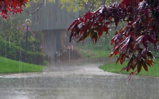 علی الصبح موسلا دھار بارش سے موسم خوشگوار
