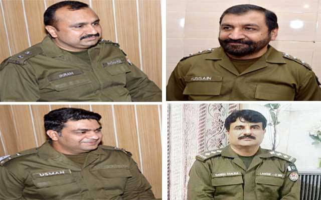 ٹاپ ٹین پولیس افسران و اہلکاروں کی لسٹ تیار