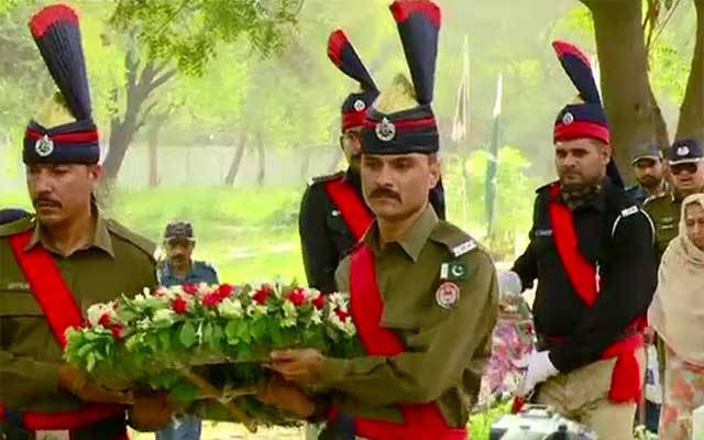 یوم شہداء پولیس، جوانوں کو پوری قوم کا سلام
