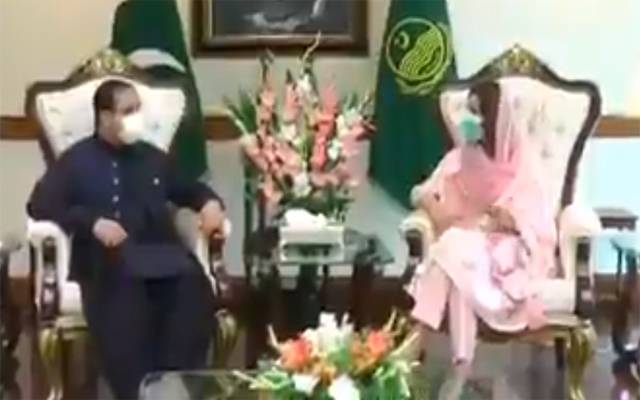 وزیر اعلیٰ پنجاب سے وزیر مملکت زرتاج گل کی ملاقات 