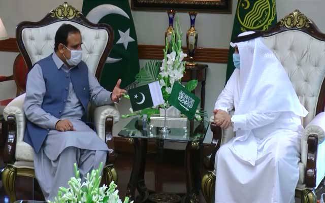وزیراعلیٰ پنجاب سے سعودی سفیر کی ملاقات