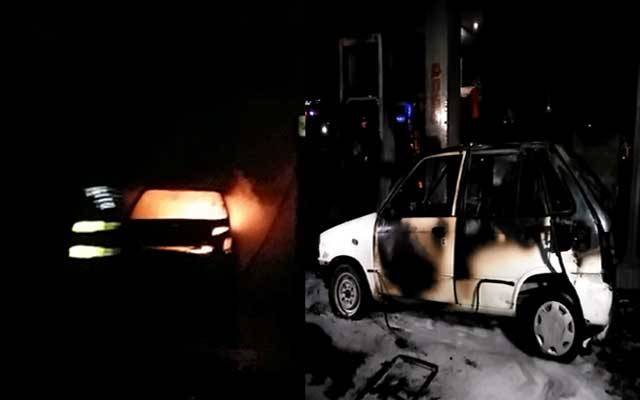 فیروز پور روڈ، پیٹرول پمپ پر آگ بھڑک اٹھی