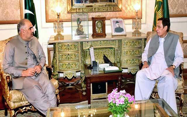 چودھری پرویزالہیٰ سے سپیکر قومی اسمبلی کی ون آن ون ملاقات