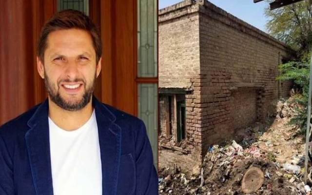 شاہد آفریدی کا 15سال سے بند پبلک لائبریری کو بحال کرنے کا اعلان
