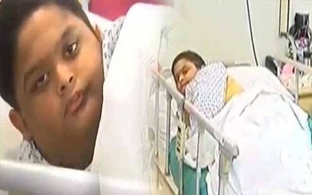 موٹاپے کا شکار بچے کا کامیاب آپریشن