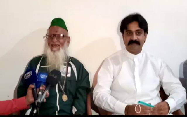 وزیر کھیل نے پاکستان کے پہلے ریسلر دین محمد کے پوتے کا خواب پورا کردیا 