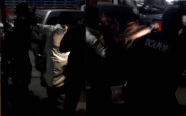 ڈولفن اہلکاروں کا نوجوان پر بیہمانہ تشدد