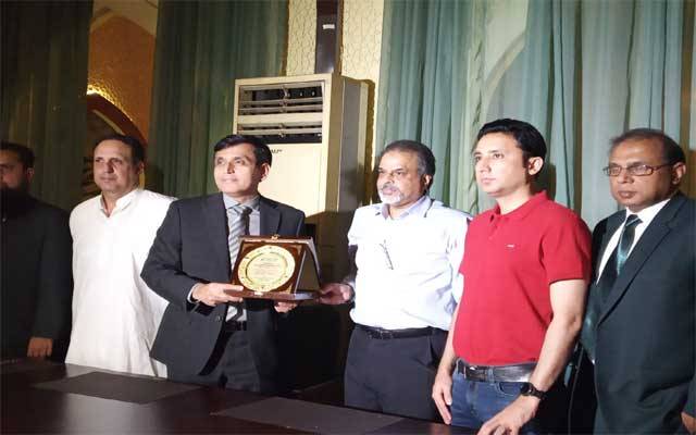 نئے تعینات پی آئی اے ڈسٹرک مینجر کے اعزاز میں اعشائیہ