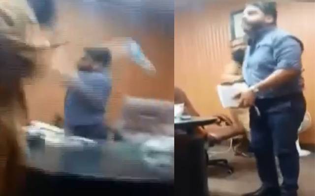 لیسکو دفتر میدان جنگ بن گیا 