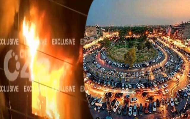 حفیظ سنٹر آتشزدگی، مین بلیوارڈ چاروں اطراف سے بند