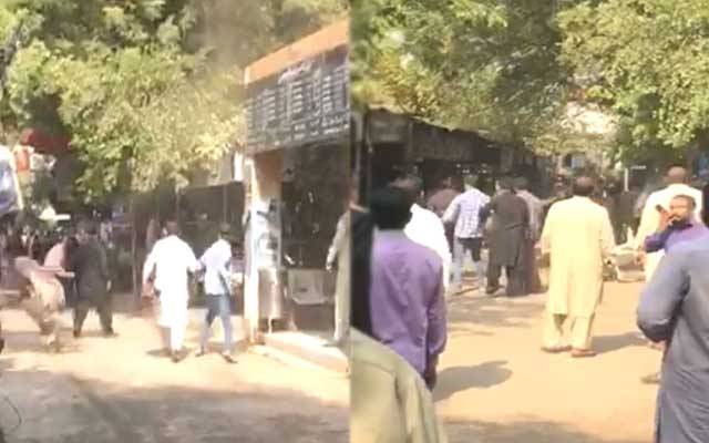سیشن کورٹ میں بھگدڑ، سر پھٹ گئے