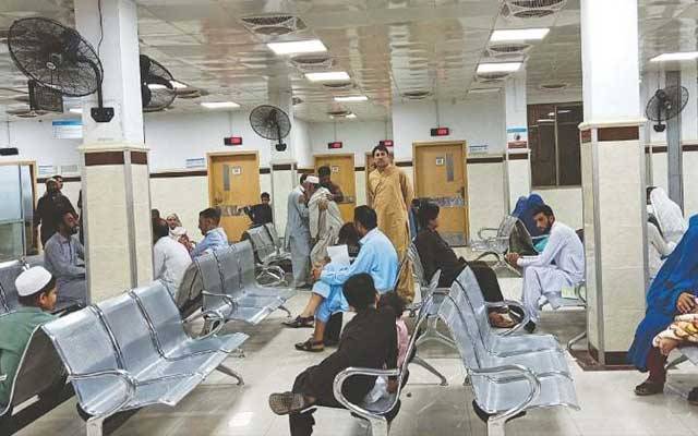 ہسپتالوں میں آؤٹ ڈور سروسز بند نہ کرنے کا فیصلہ