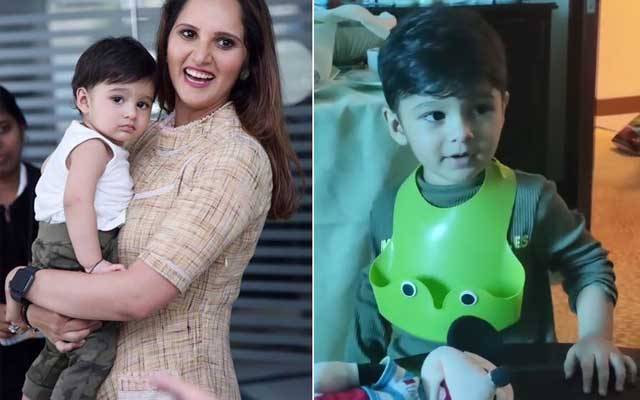 ثانیہ مرزا کی اذہان کو دعائیں سکھانے کی ویڈیو وائرل