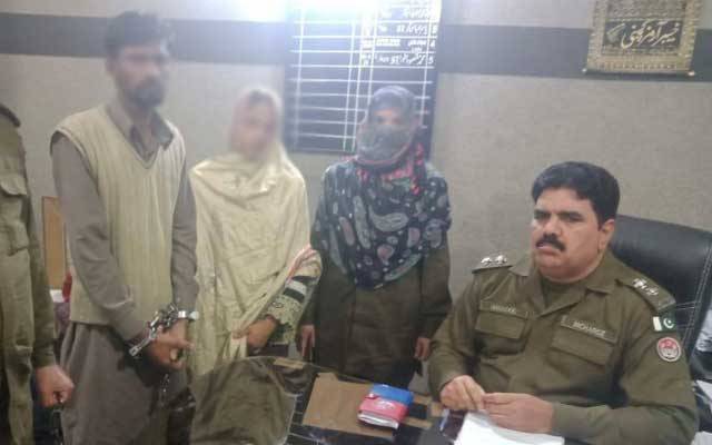 شوہر کو قتل کرنے والی خاتون آشنا سمیت گرفتار