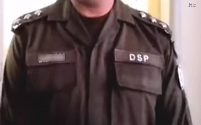ڈی ایس پی نےموجودہ و سابق آئی جی کیلئے خطرے کی گھنٹی بجادی