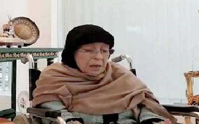  نوازشریف ،شہبازشریف کی والدہ کا انتقال ،اہم شخصیات کا اظہار تعزیت