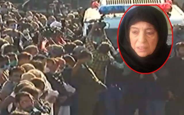 نواز اور شہباز شریف کی والدہ جاتی امرا میں سپردخاک