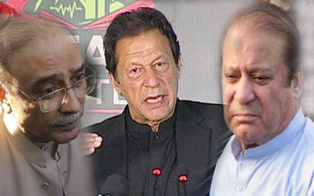 نواز شریف ،آصف زرداری پر اللہ کا عذاب نازل ہوتا دیکھا:عمران خان