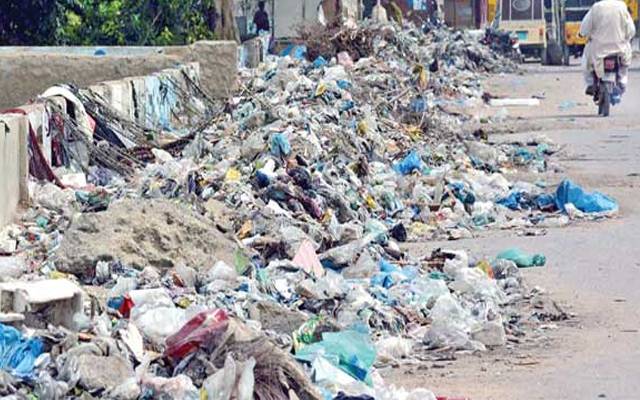  صوبائی دارالحکومت میں گندگی کے ڈھیر تعفن پھیلانےکا سبب