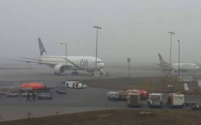 لاہور ائیرپورٹ پر فلائٹ شیڈول متاثر