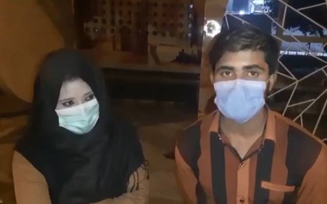 بہن،بھائی کےسڑک پرسرِعام کان پکڑانے کی ویڈیووائرل