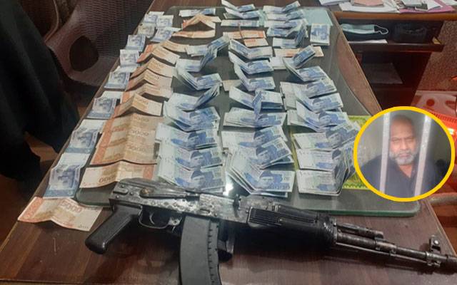  پولیس کو رشوت دینے والاملزم رنگے ہاتھوں گرفتار