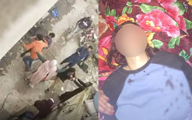 بچوں کی لڑائی میں ڈنڈا بردار کا خاتون پر بدترین تشدد
