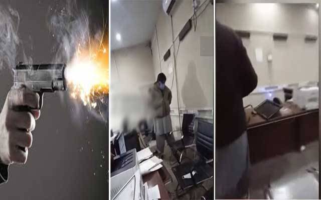 بلڈنگ مالک کا ایکسائز آفس پر حملہ، کمپیوٹر توڑ دیئے