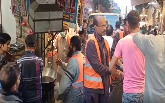 تجاوزات کیخلاف آپریشن، علاقہ میدان جنگ بن گیا