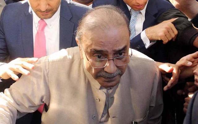 سابق صدر آصف علی زرداری نےمہر غلط لگادی
