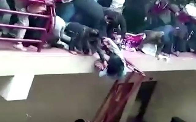  یونیورسٹی میں ہونے والے حادثے میں 7 طلبا جاں بحق,ویڈیو وائرل