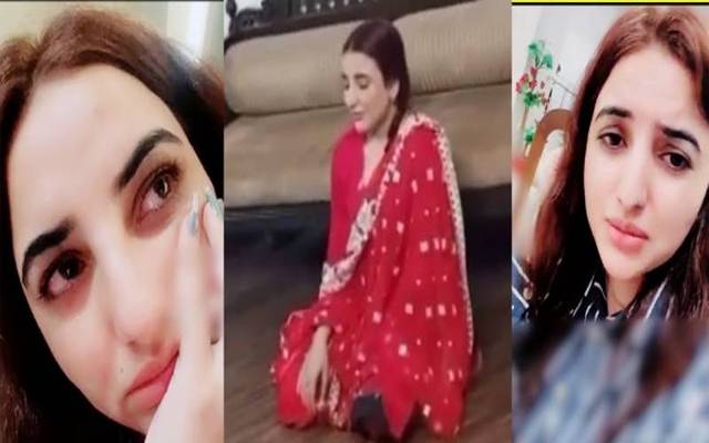 ویڈیوزلیک ہونےکا ڈر؛حریم شاہ خودمشکل میں پھنس گئی
