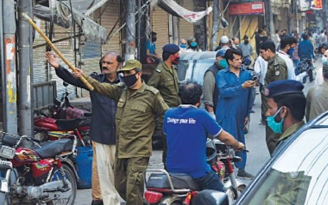 police in action