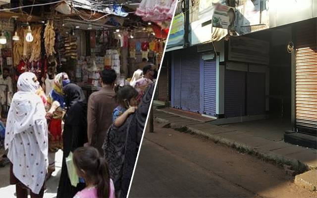 لاہور کےمتعددعلاقوں میں دکانیں کھلیں ہونے کا انکشاف