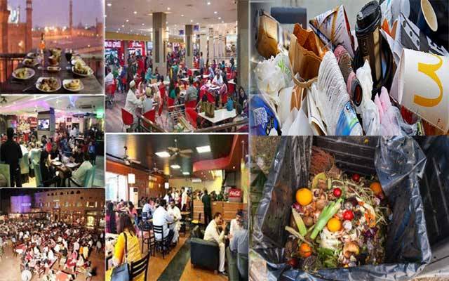 Restaurants garbage