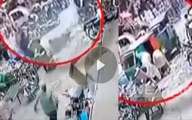 تہرے قتل کے واقعہ کی سی سی ٹی وی فوٹیج منظر عام پرآگئی