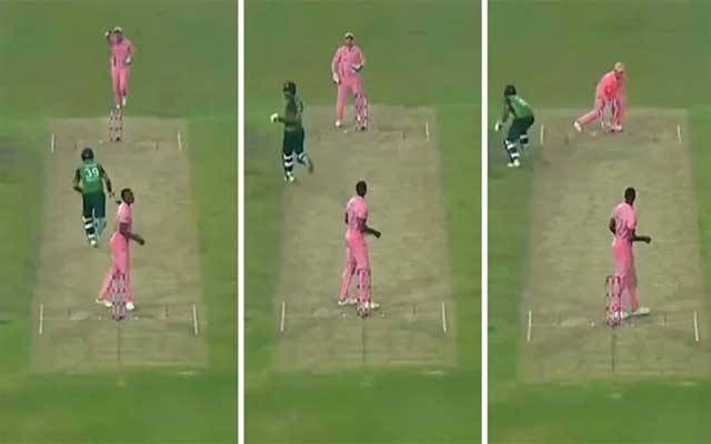 Fakhar Zaman Run Out
