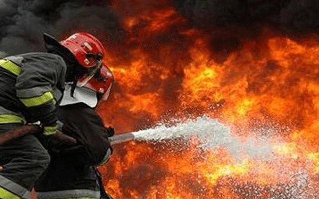 fire in factory